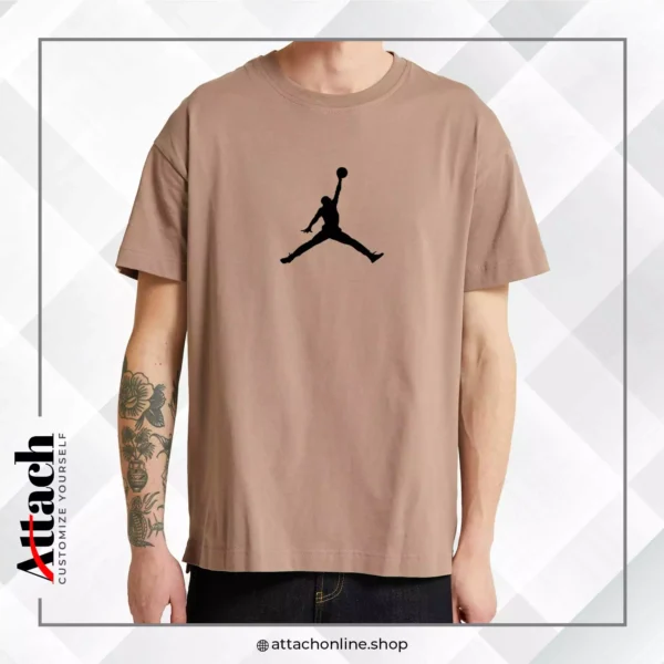 Jordan Logo Over-Sized Drop Shoulder T-shirt - Image 6