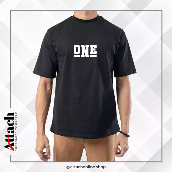 One Over-Sized Drop Shoulder T-shirt - Image 5