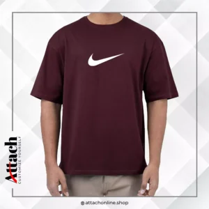 Nike Logo Over-Sized Drop Shoulder T-shirt