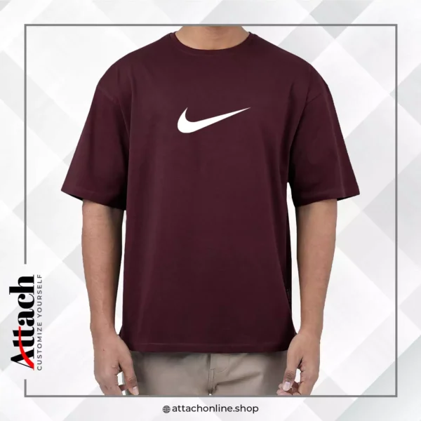 Nike Logo Over-Sized Drop Shoulder T-shirt