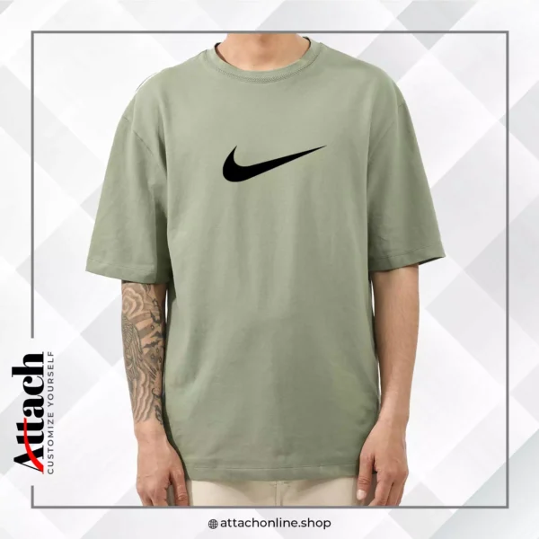 Nike Logo Over-Sized Drop Shoulder T-shirt - Image 3