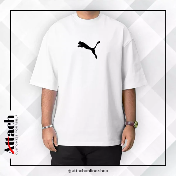 Puma Over-Sized Drop Shoulder T-shirt - Image 2